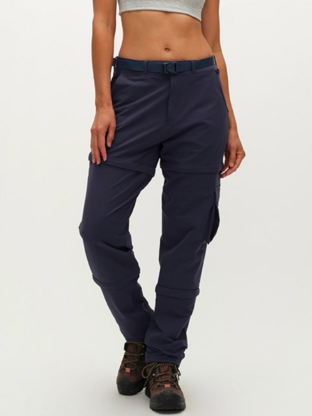 Outdoor Voices Rektrek Zip-Off Hiking Pants Navy Blue Medium